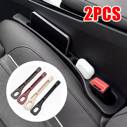 1 Pair Universal Car Seat Gap Plug Strip Side Seam Car Gap Filler Leak Proof Seat Gap Storage Organizer Auto Interior Decoration